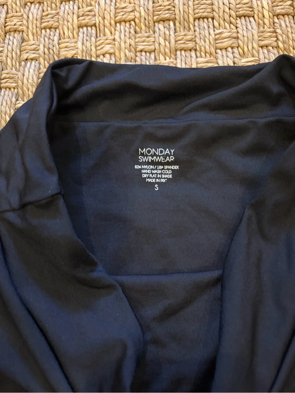 Monday Swimwear Sorrento Bottom Black size Small